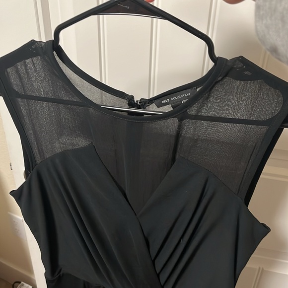 MANGO black dress EUC last 2 pics for reference only - Picture 3 of 7